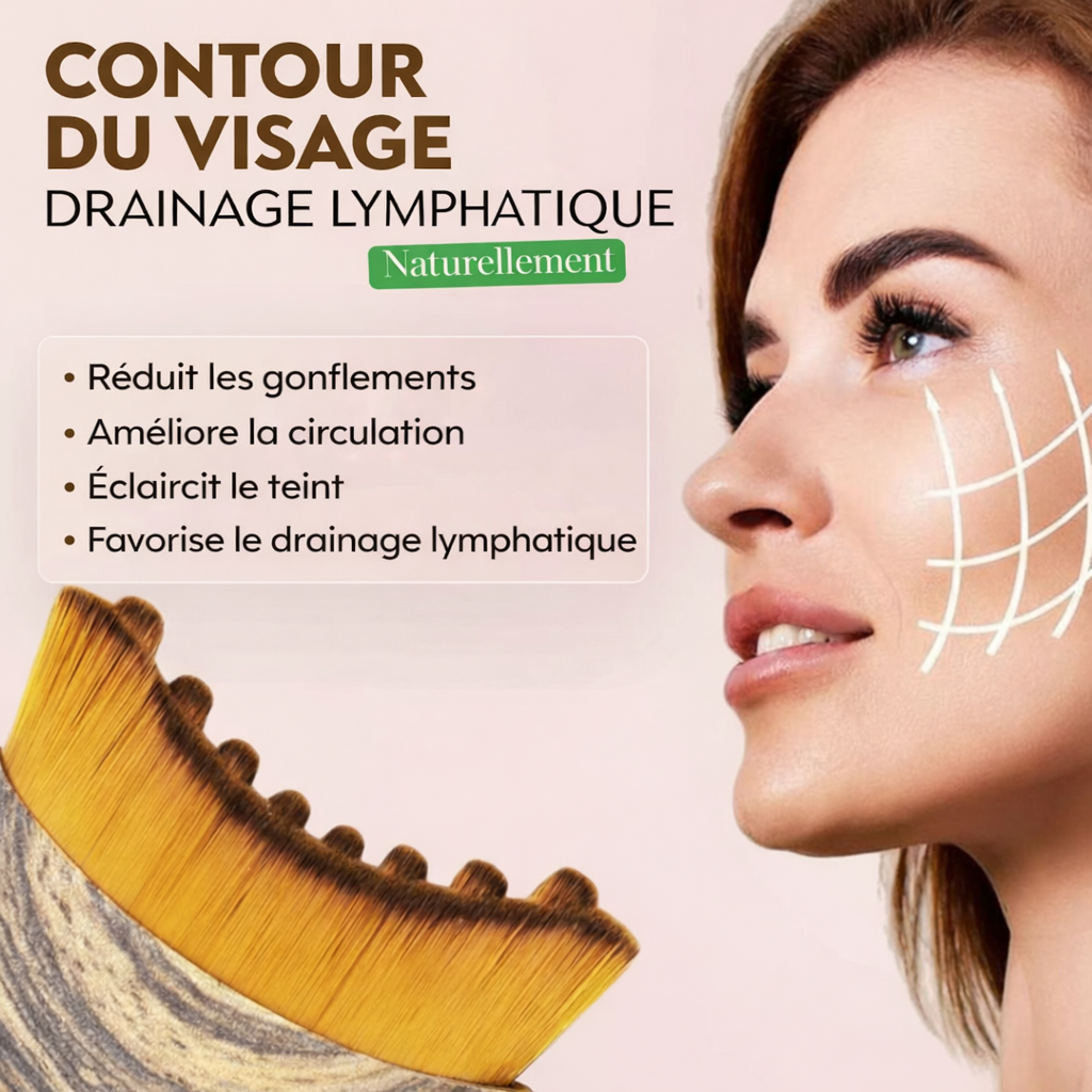 Brosse Visage Lymphatique